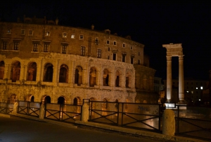 Rome: Private Night Tour with Driving, Walking, and Flavors