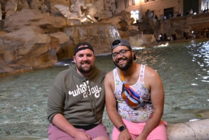 Rome: Private Night Tour with Driving, Walking, and Flavors