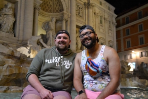 Rome: Private Night Tour with Driving, Walking, and Flavors