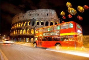 Rome: Private Party Bus Tour with Drinks and Snacks