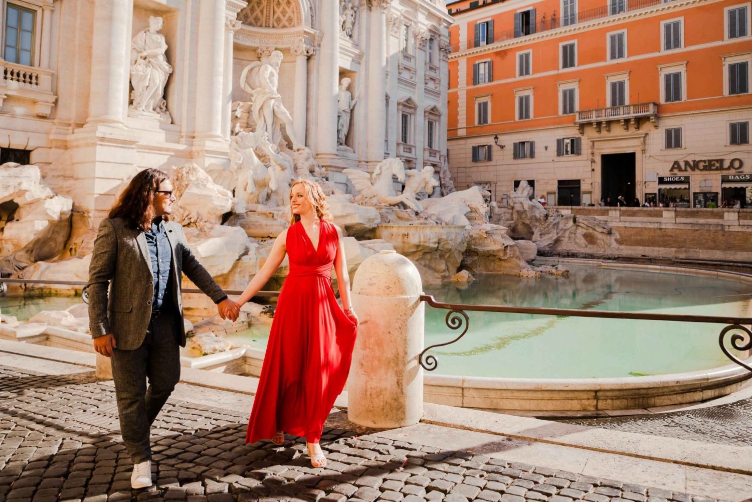 Rome: Private Photoshoot at the Trevi Fountain