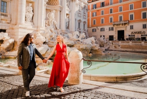 Rome : Photoshoot privé à la fontaine de Trevi