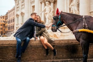 Rome: Private Photoshoot at the Trevi Fountain