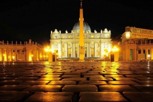 Rome: Private Sightseeing Night Tour by Car