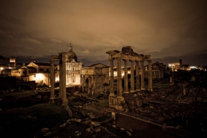 Rome: Private Sightseeing Night Tour by Car