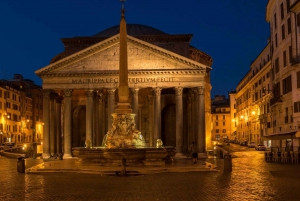 Rome: Private Sightseeing Night Tour by Car