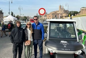 Rooma: Yksityinen kiertoajelu golfkärryllä