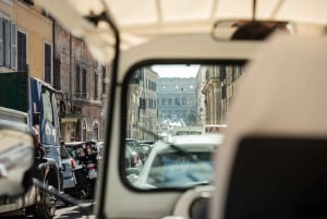 Roma: Tour privado en Tuk Tuk con servicio de recogida del hotel y Prosecco