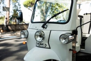 Roma: Tour privado en Tuk Tuk con servicio de recogida del hotel y Prosecco