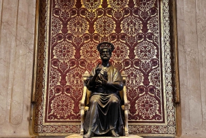 Tur til Vatikanmuseerne, Det Sixtinske Kapel og Peterskirken