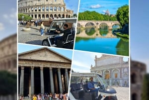 Rome: Private Golf Cart Tour with Driver