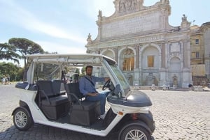 Rome: Private Golf Cart Tour with Driver