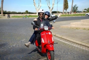 Rome Professional Photoshoot with free transport with Vespa