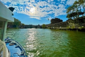 Rome Squares and Fountains Tour & River Boat Hop On Hop Off