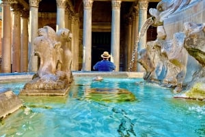 Rome Squares and Fountains Tour & River Boat Hop On Hop Off