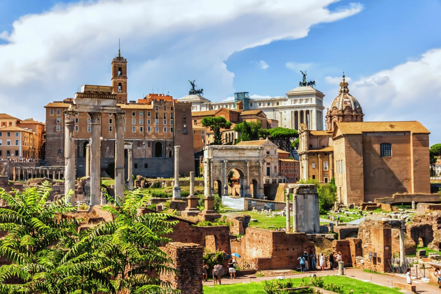 Rome : visite privative du Forum romain et du Mont Palatin