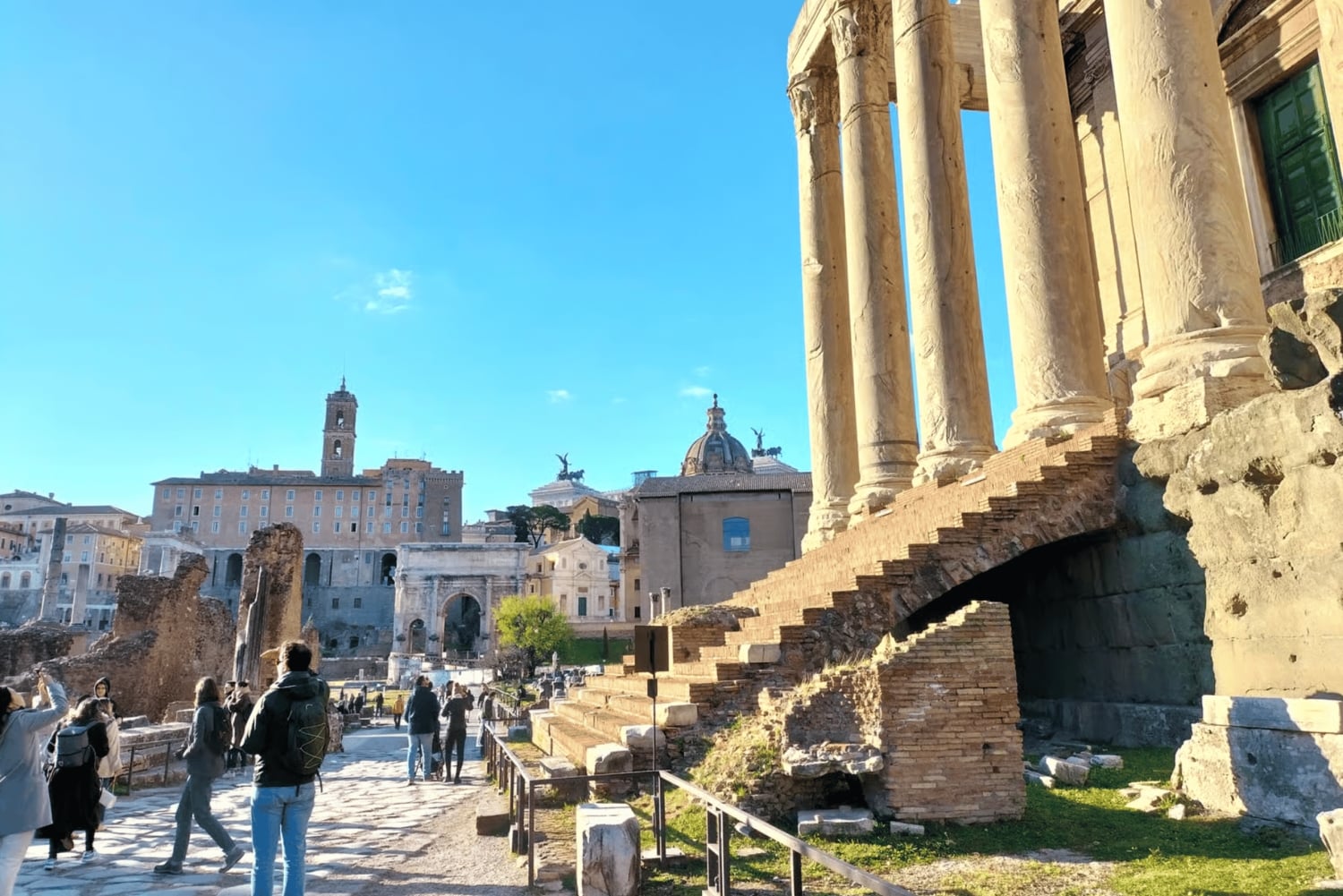 Rome : visite privative du Forum romain et du Mont Palatin