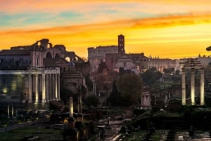 Rome: Roman Forum, Palatine Hill and Evening Light Show