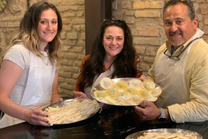 Roma: Lezione di cucina del Master Chef romano con vino