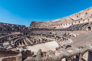 Roma: Recorrido por las plazas romanas con el Coliseo y el Foro Romano