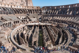Roma: Recorrido por las plazas romanas con el Coliseo y el Foro Romano