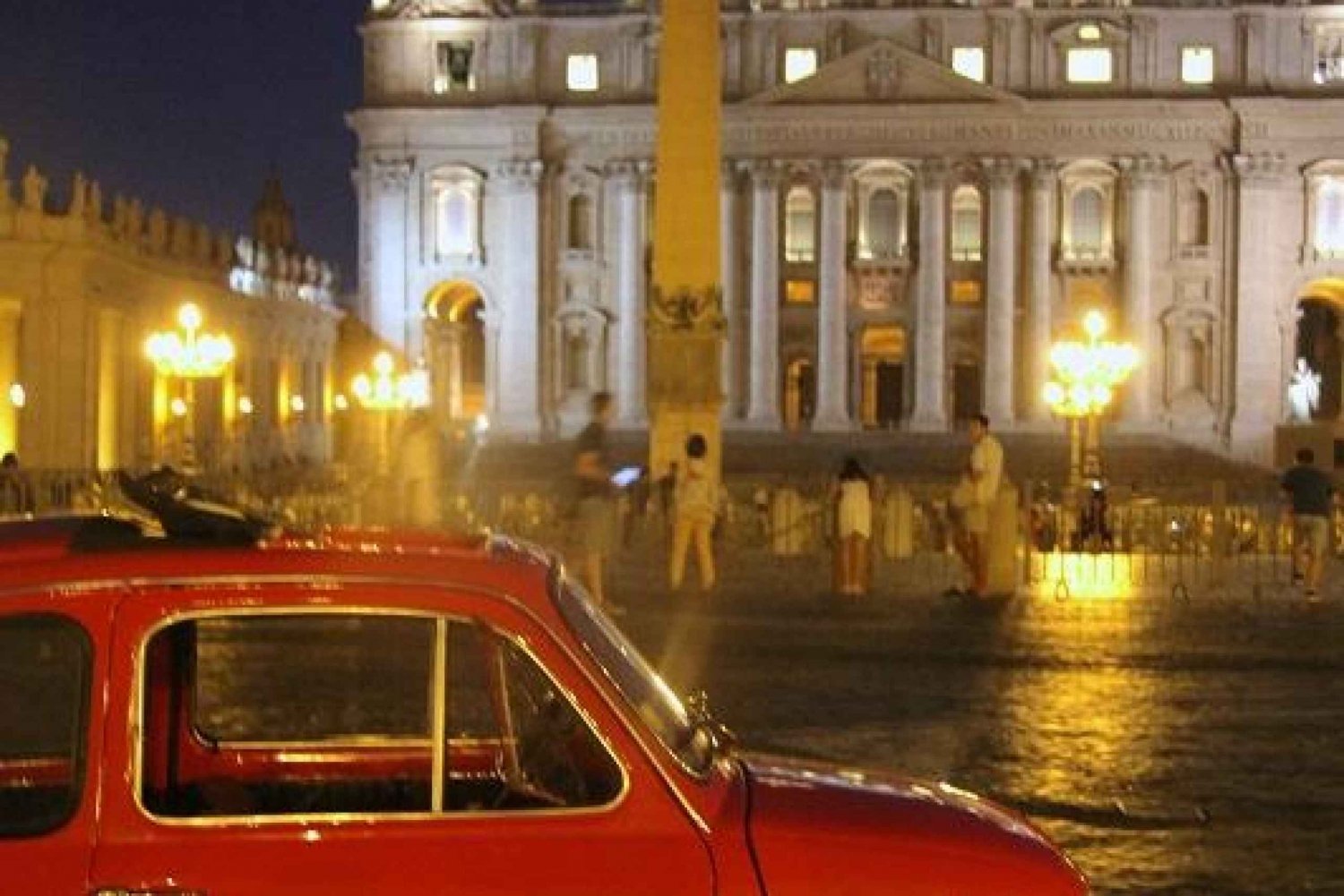 EXP Rome : Romantic Night Tour by Classic Fiat 500