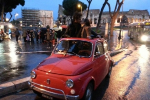 EXP Rome : Romantic Night Tour by Classic Fiat 500