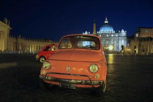 EXP Rome : Romantic Night Tour by Classic Fiat 500