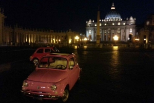 EXP Rome : Romantic Night Tour by Classic Fiat 500