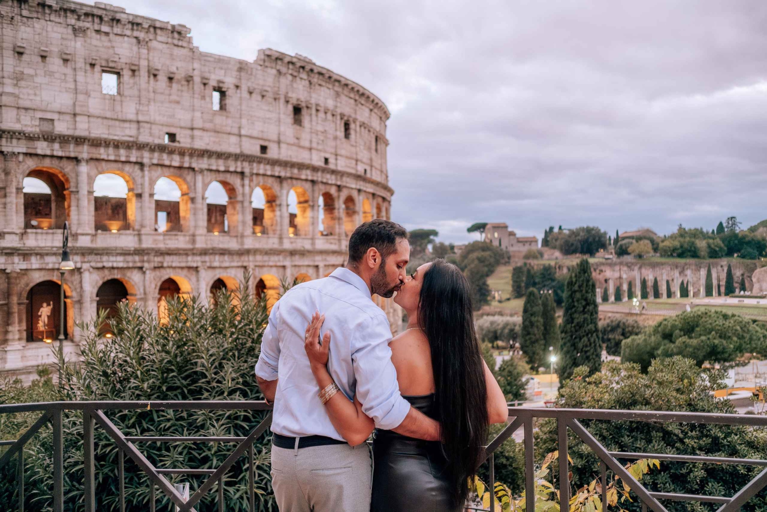 Roma: Servizio fotografico romantico per coppie