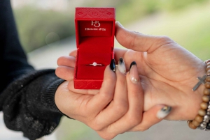 Rome : Séance photo pour une demande en mariage romantique