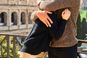 Rome : Séance photo pour une demande en mariage romantique