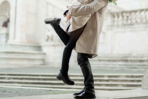 Rome : Séance photo pour une demande en mariage romantique