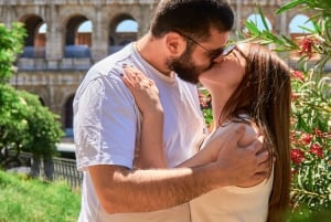 Rome : Séance photo pour une demande en mariage romantique