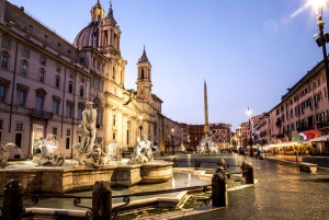 Rome: visite à pied historique de Rome la nuit