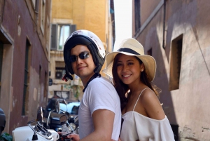 Rome: Self-Driven Sightseeing Tour by Vespa