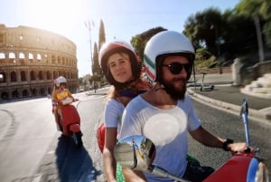 Roma: Selvkjørende sightseeingtur med Vespa
