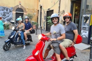 Roma: Selvkjørende sightseeingtur med Vespa
