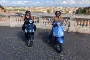 Roma: Selvkjørende sightseeingtur med Vespa