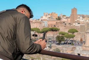 Rome : Visite guidée du Colisée, du Forum romain et de la colline Palatine