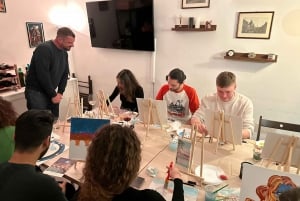 Rome: Small-Group Art Class with Wine