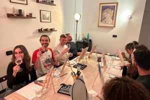 Rome: Small-Group Art Class with Wine