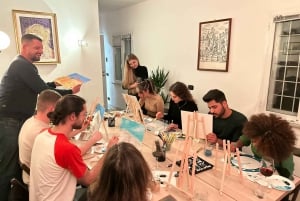 Rome: Small-Group Art Class with Wine