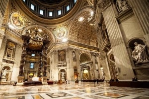 Rome: Sint-Pietersbasiliek & Grotten van het Vaticaan rondleiding