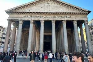 Rome: Spanish Steps, Trevi Fountain & Pantheon Walking Tour