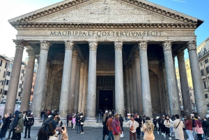 Rome: Spanish Steps, Trevi Fountain & Pantheon Walking Tour