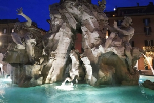 Roma: Spansketrappen, Trevi, Navona og Pantheon Sunset Tour