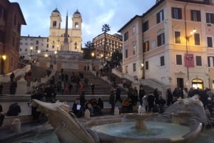 Roma: Spansketrappen, Trevi, Navona og Pantheon Sunset Tour