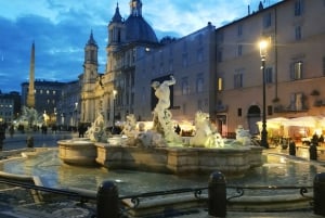 Roma: Spansketrappen, Trevi, Navona og Pantheon Sunset Tour