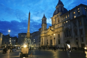 Roma: Spansketrappen, Trevi, Navona og Pantheon Sunset Tour